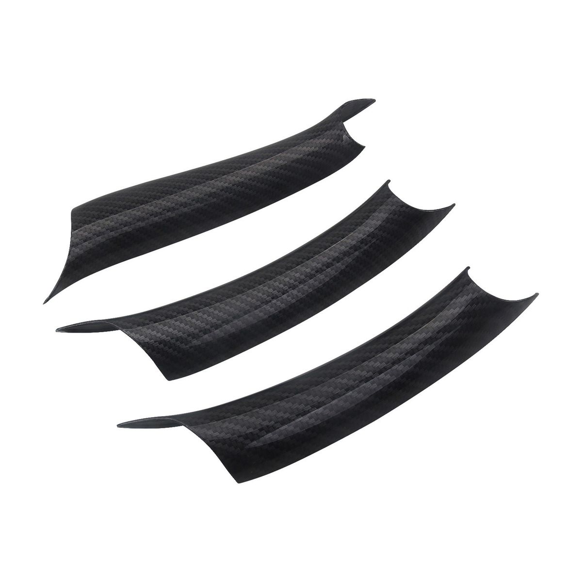 Car Door Pull Handle Cover Carbon Fiber Interior Side Door