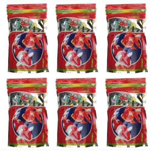 Aquarium Fish Food - 100g Pellets - Half Dozen