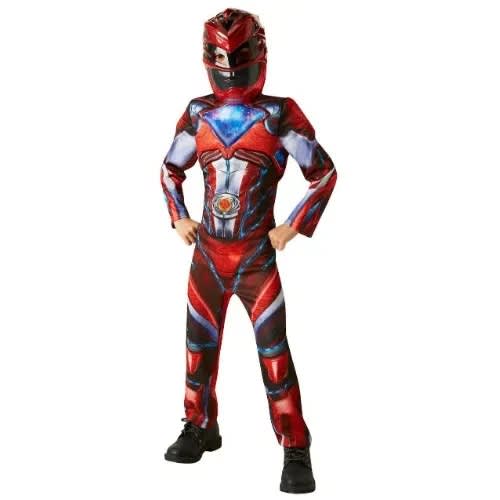 Power Rangers Padded Dress Up Character Costume With Cloth Mask