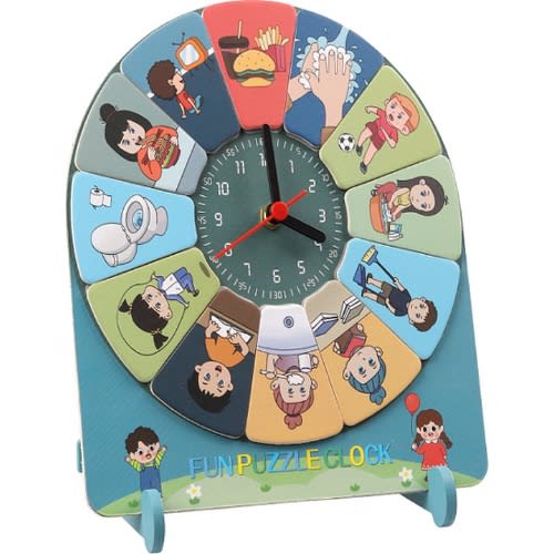Kids Fun Puzzle Clock