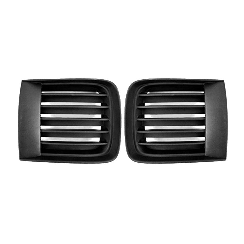 1 Pair Front Grills Bumper Fog Light Grille Cover Car Accessory for Nissan Pathfinder R 1999 2000 2001 2002 2003 2004
