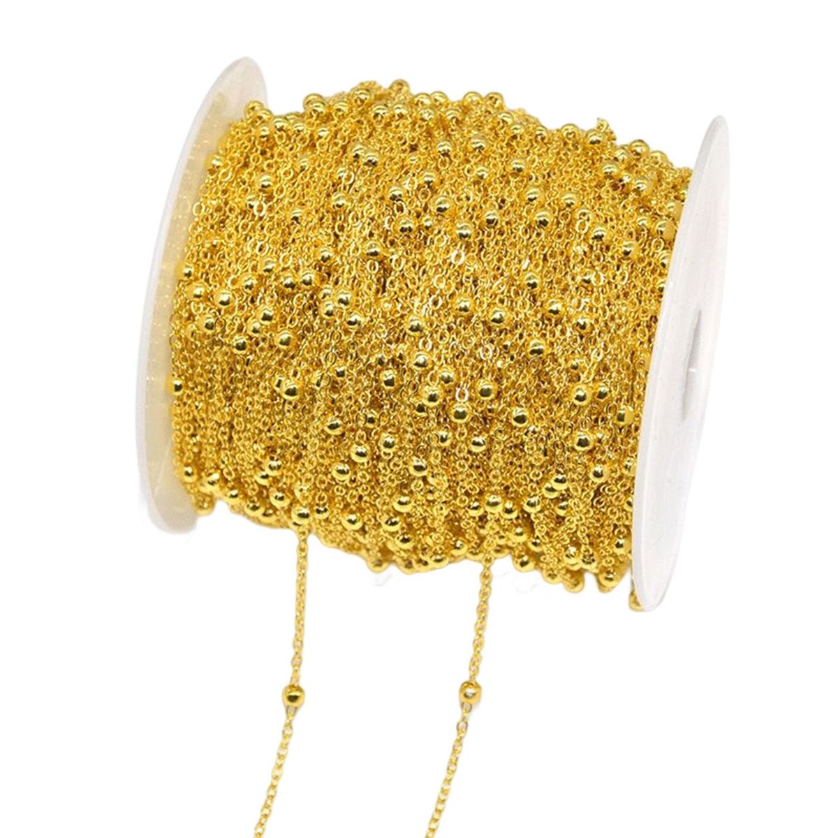 Ball Chain Decors Keychain Tags Bead Link Roll Key Rings Style D