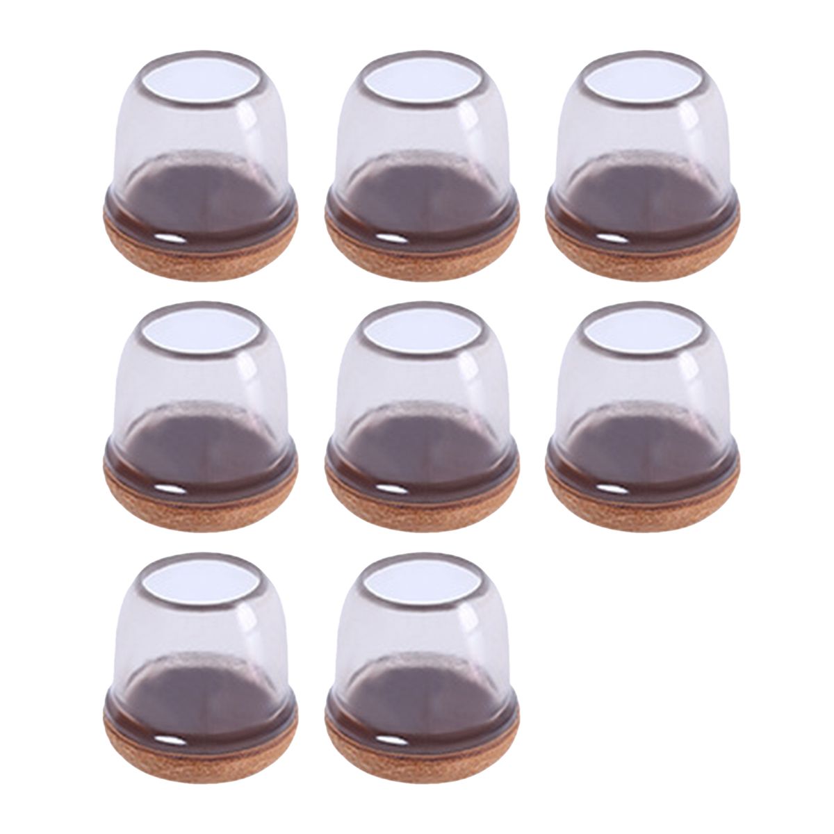 8Pcs Chair Leg Floor Protectors With Felt Chair Leg Caps