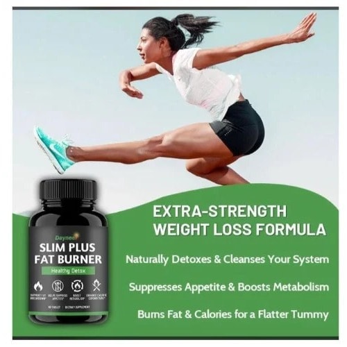 Slim Plus Fat Burner Detox And Carb Blocker - 60tabs