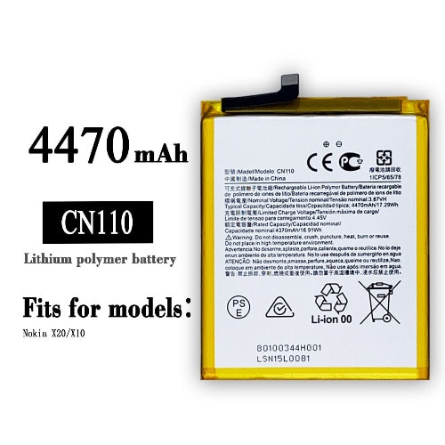 Replacement Battery  For Nokia X20