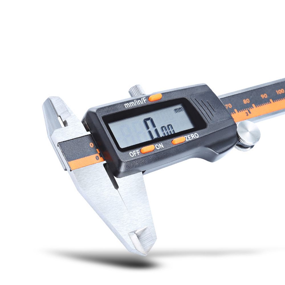 Stainless Steel Digital Vernier Caliper With Fraction