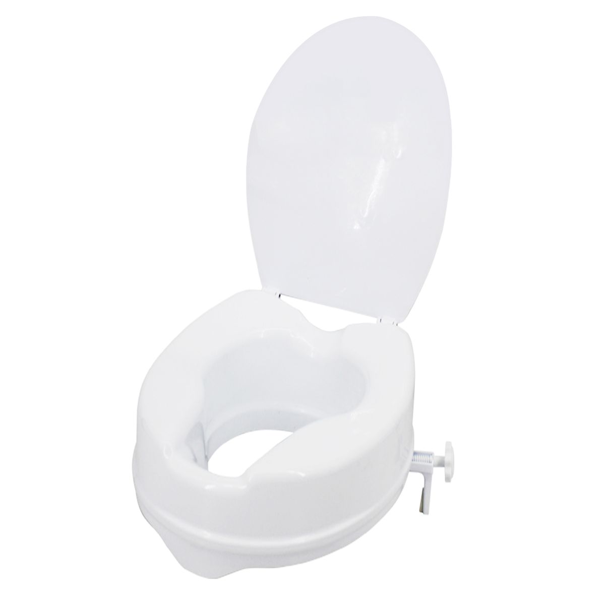 Raised Toilet Seat With Lid 300 Lbs Heavy Duty Elevated