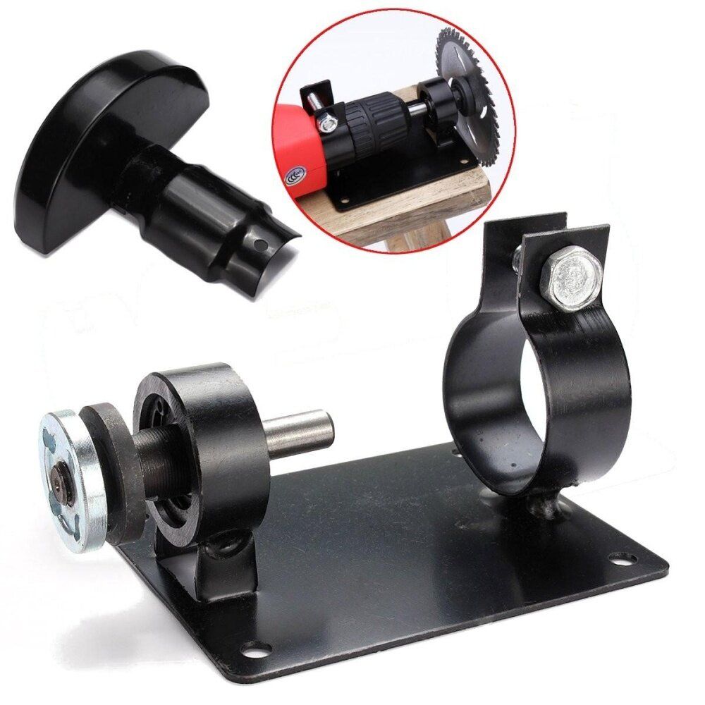 Electric Drill Cut Seat Stand Machine Bracket Table Angle Grinder + Wrench Set