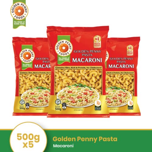 Golden Penny Pasta- Macaroni 500gx5