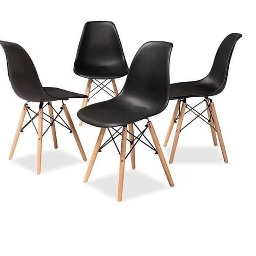 Restaurant Plastic Chair - 4 Set
