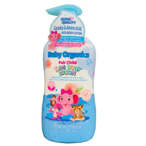 Baby Organics Licorice & Amino Kids Body Lotion 500ml
