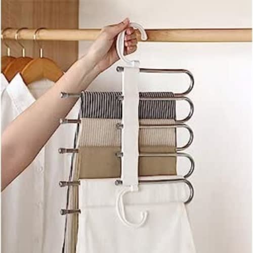 5-in-1 Stainless Steel Multi-functional Pants Rack Hanger