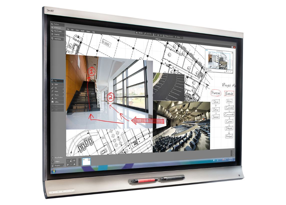 Smart 65" Spnl 6065 V2 All In One Interactive Flat Panel Board