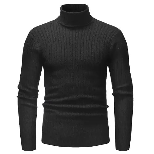 Black Turtleneck
