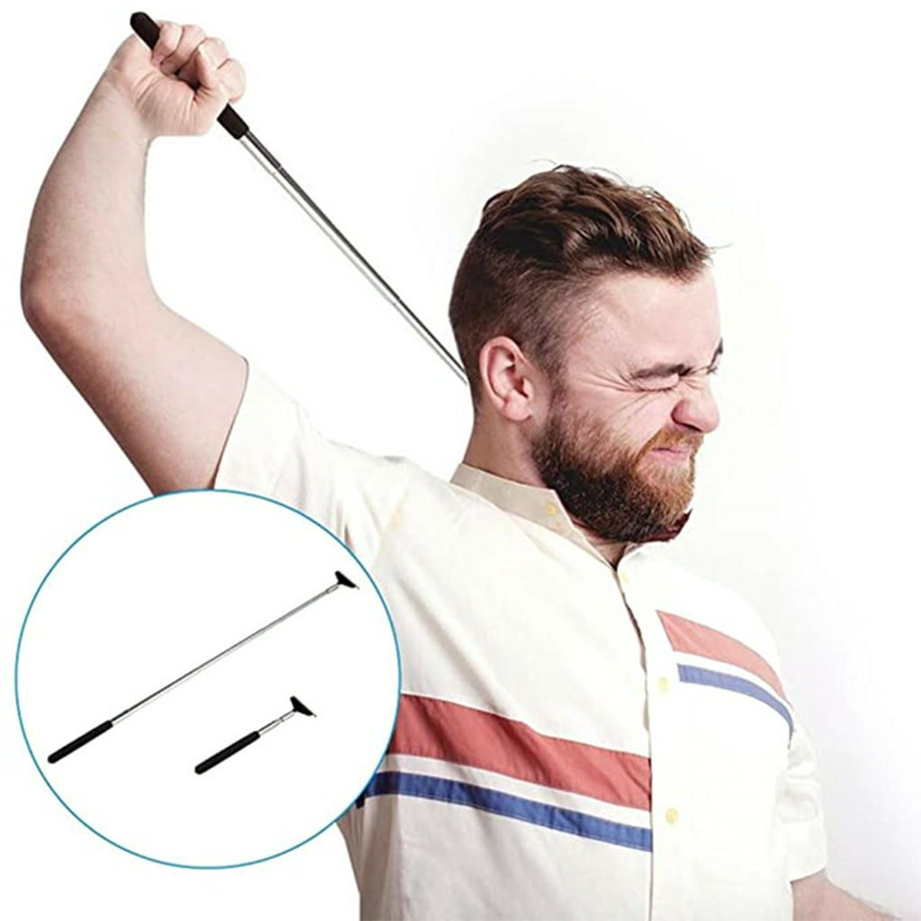 Extendable Back Scratcher Metal Massager Home Itch Relief 8.27 To 26