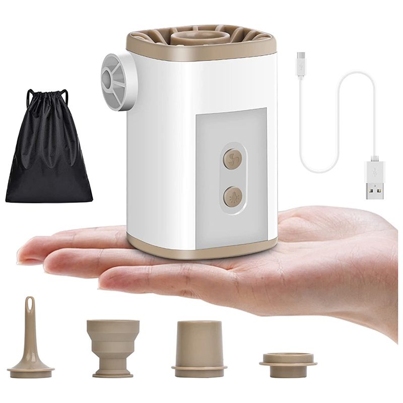 Electric Pump 3600MAh Portable Pump Type-C Rechargeable 6