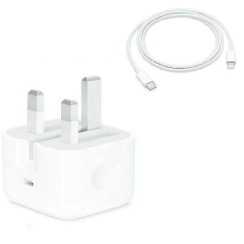20w Iphone Fast Charge Power Adapter with Type C to Lightning Cord
