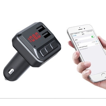 C6 Car Charger & Dual USB Mp3 Transmitter