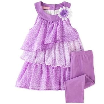 Kids Headquarters Baby Girls 2-Piece Set