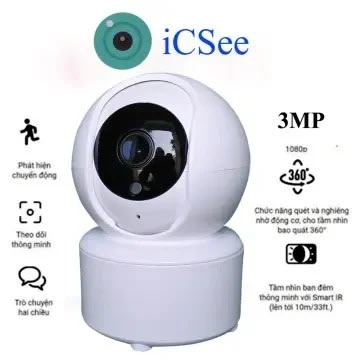 360-degree Rotating Smart Ip Camera Full Hd 1080p