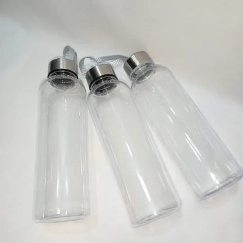Plastic Storage Bottle - 500ml - Reusable- 3pcs
