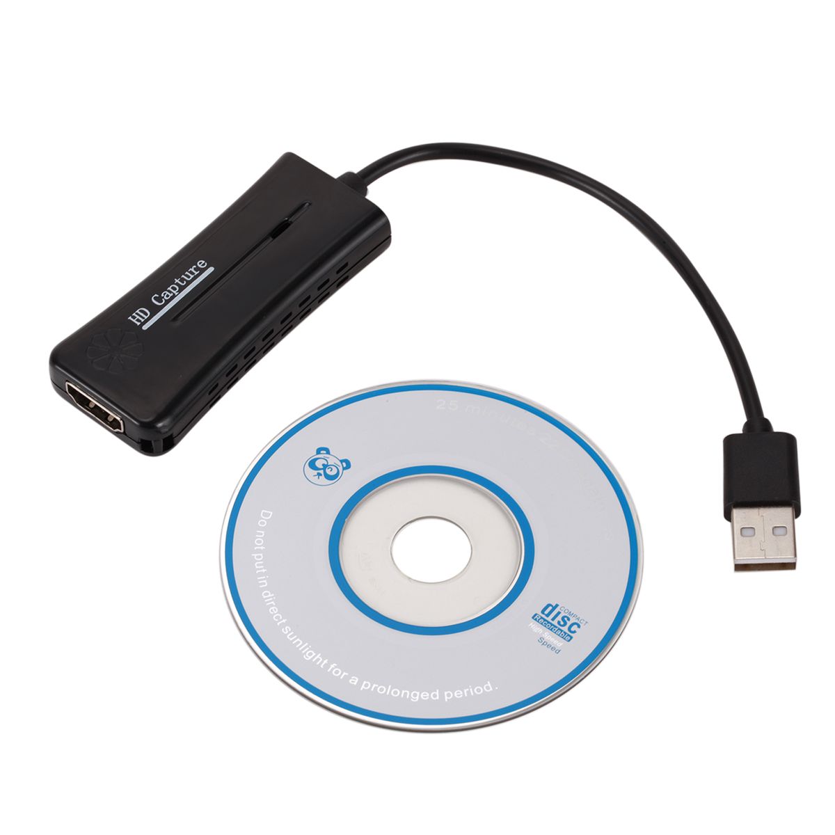 USB2.0 Audio Video Capture Card 1080P For Live Streaming