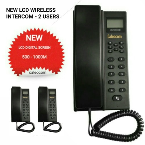 Wireless Intercom Lcd New Model - 2 Users