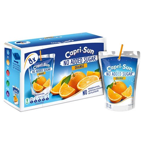 Chi-capri-sun Orange Fruit Drink - 200ml&times;40