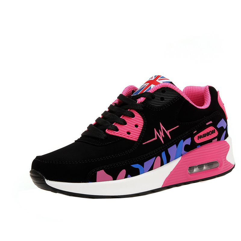Girls Sneakers Kids Girl Walking Shoes--Pink