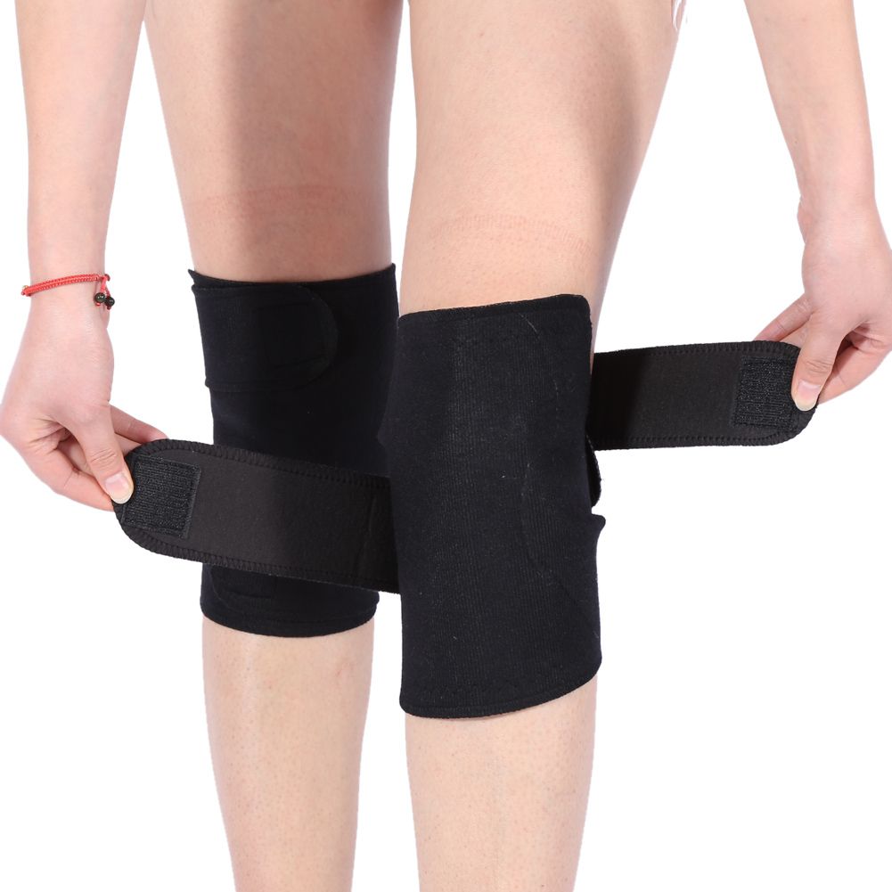 1 Pair Tourmaline Self Heating Magnetic Therapy Knee