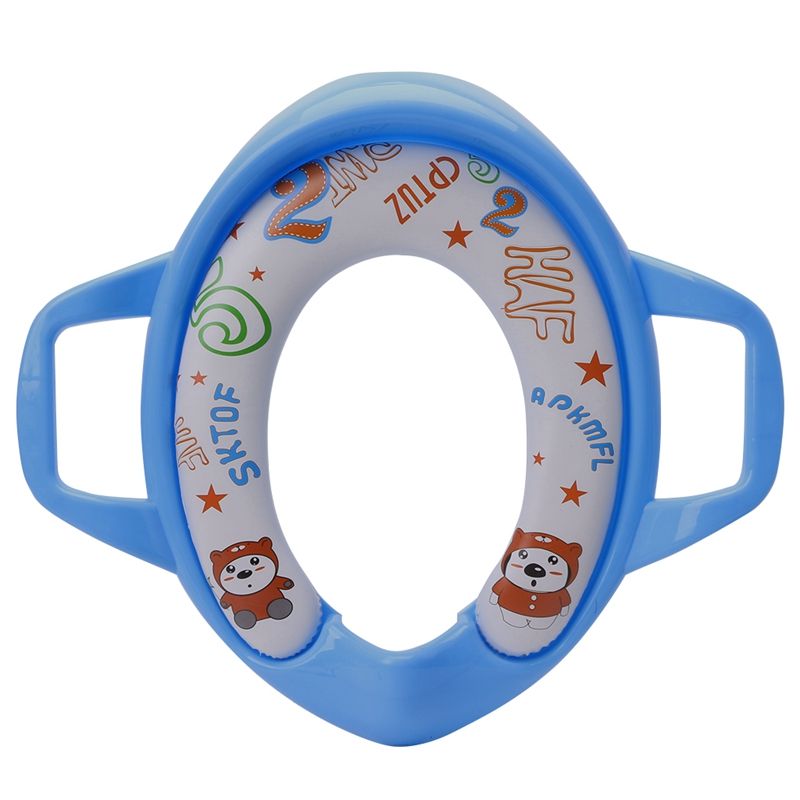 Baby Kids Infant Potty Toilet Training Children Seat Cover Pedestal Cushion Pad Ring Baby Care-Blue