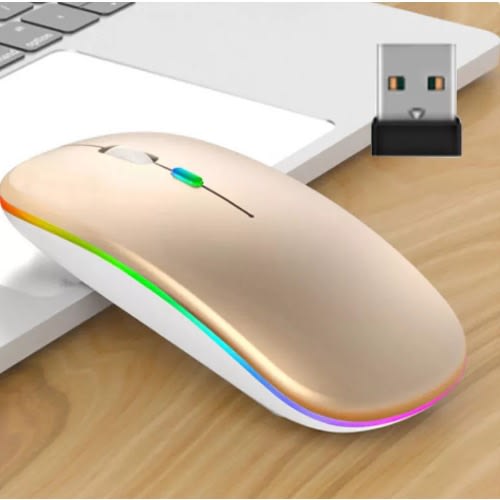 Led Rechargeable Wireless Mouse