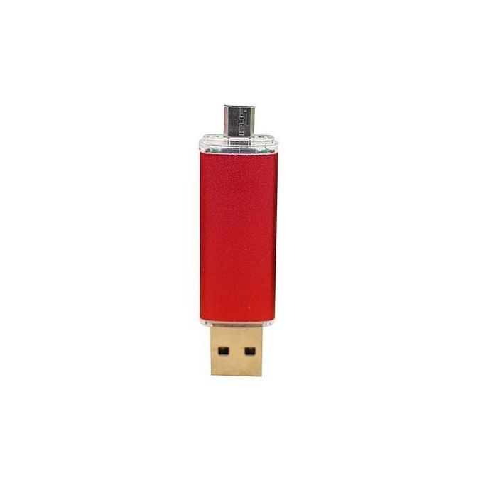 OEM New Usb Flash Drive 32GB Pendrive Smart Phone Pen Dive 32GB OTG Usb Stick External Storage Tablet PC Usb 2.0 (Red)