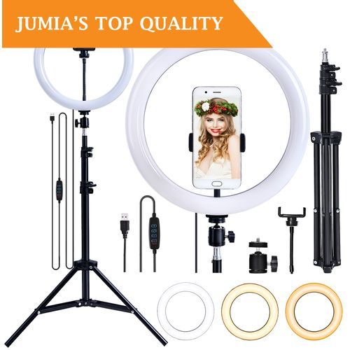 RingLight With Stand - Selfie Ringlight -Instagram-Youtube Plus Microphone