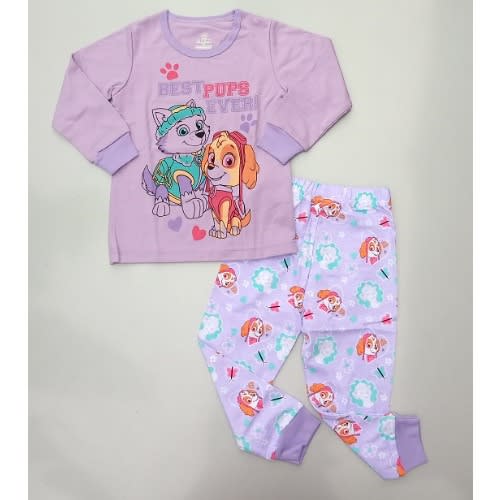 Skye & Everest Of Paw Patrol Girls Night Sleep Wear Pyjamas Set