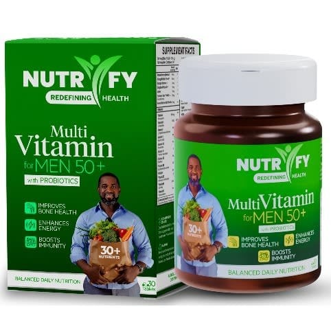 Nutrify Multivitamin Men 50+ - 30 tablets