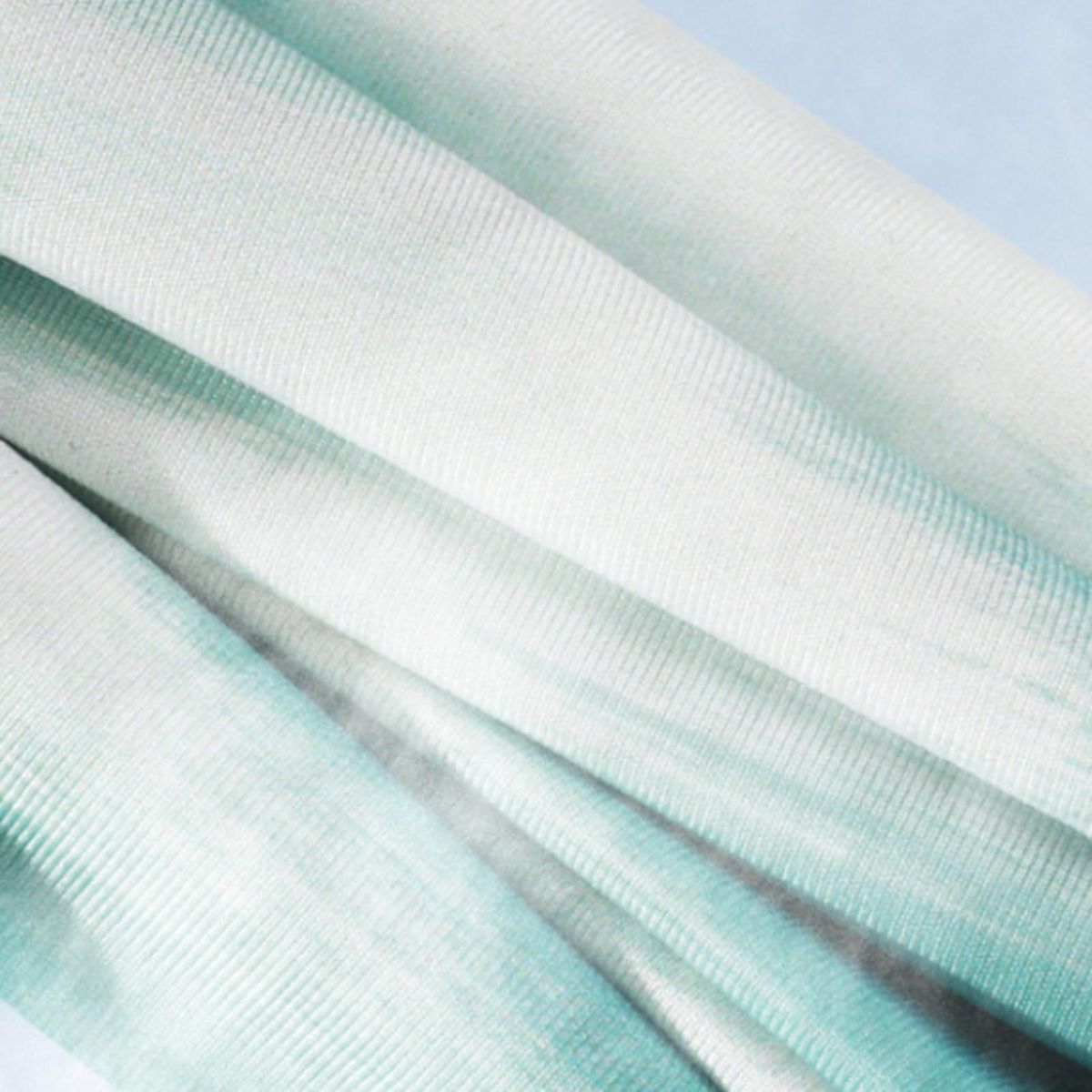 Yoga Hairband Tie-dyeing Color Anti-slip Hairband Cyan