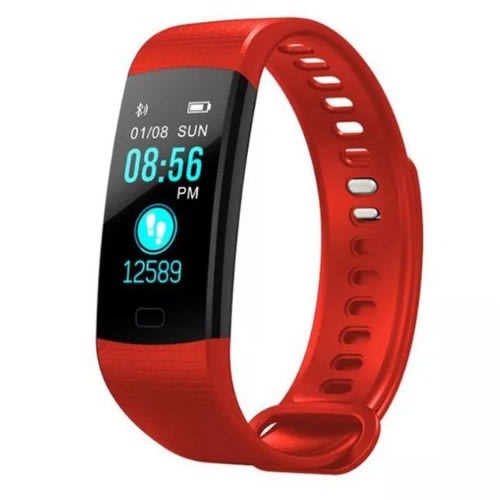 Smart Health Fitness Band-Red