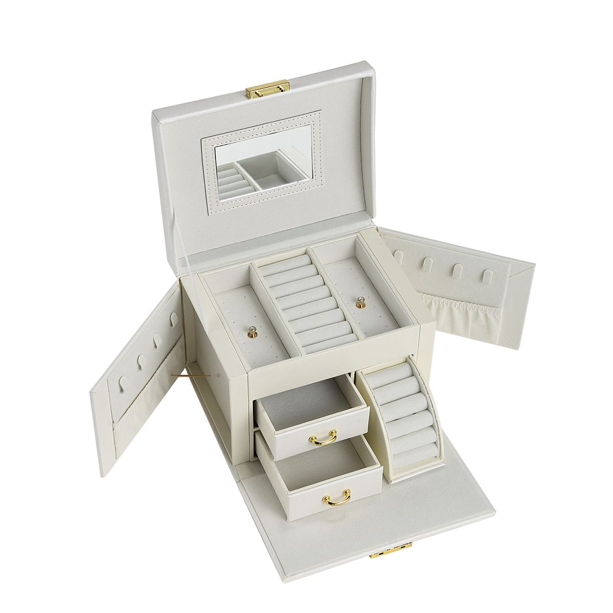 Multi-functional Jewelry Organizer Box Drawer Design Watch