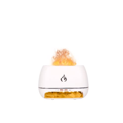 Flame Humidifier - Blue Fire Salt Stone