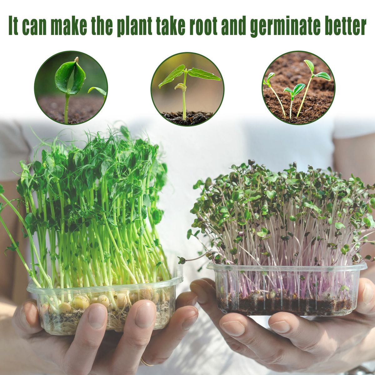 1 Set Planting Nursery Pot   Lightweight Reusable