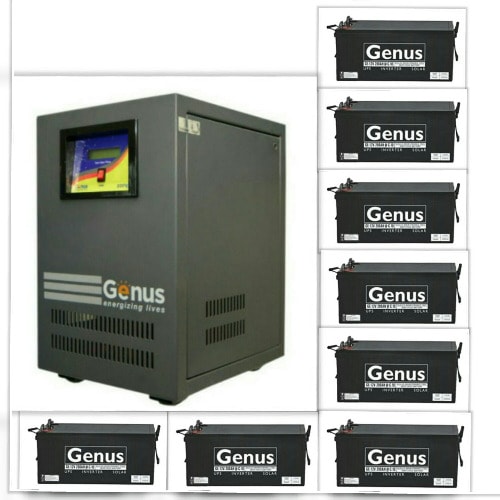 5 kVA Inverter & Batteries