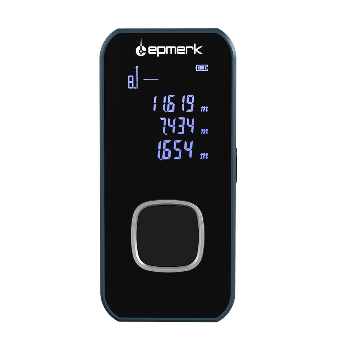 Lepmerk 196ft/60m Mini Laser Measure Digital Laser Distance Meter Laser Measurement Tool Range Finder with Backlit LCD Electronic Angle Sensor Measure Area Volume and Circumference