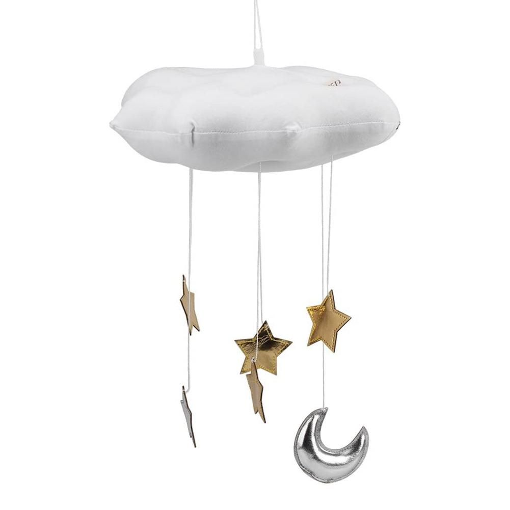 Cloud Hanging Decoration Floating Cloud Pendant with Moon