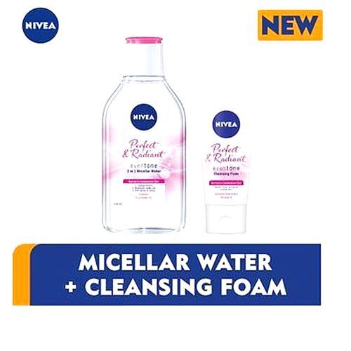 Perfect & Radiant Micellar Water And Cleansing Foam For Women - 400ml