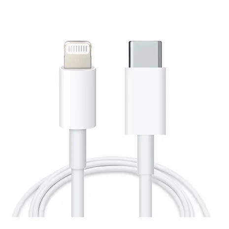 Type C To Lightning Usb Cable For Ipad + Ipod & Iphone Fast Charge