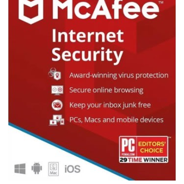 McAfee Internet Security - 10 Devices - 1 year