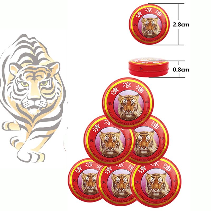 Chinese Eliminate Medicine Refresh Brain Out Mosquito God Oil Headache Treat Cooling Balm Smell Drive Tiger Bad