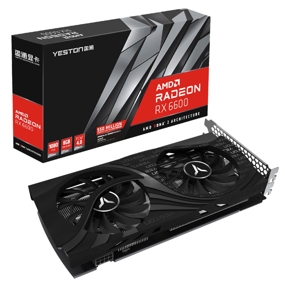 RX6600-8G D6 GAEA Gaming Graphics Card