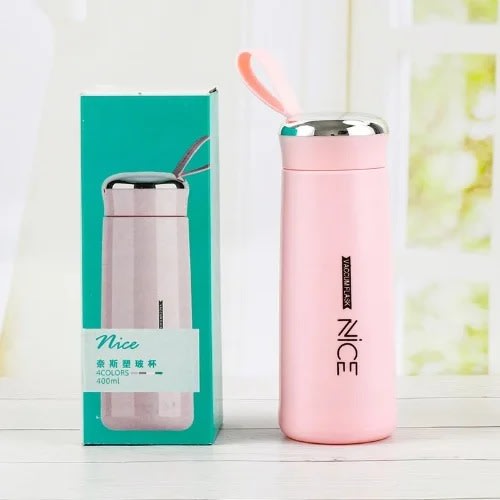 Water Bottle 500ml - Pink